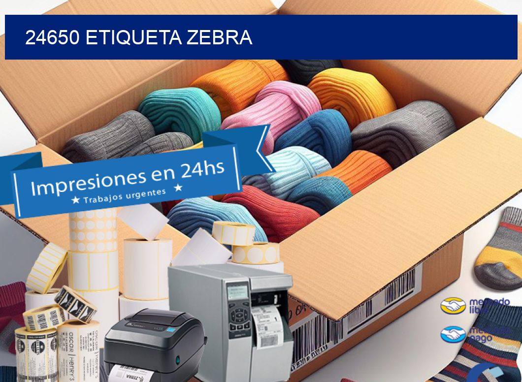 24650 ETIQUETA ZEBRA