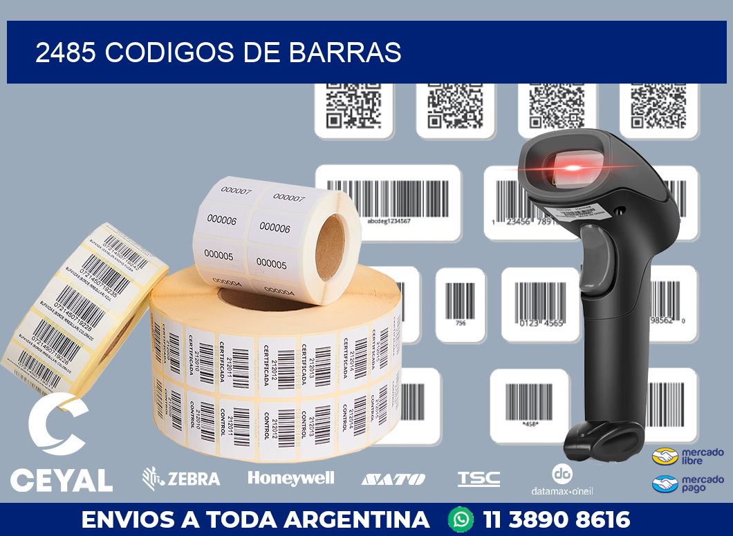 2485 codigos de barras