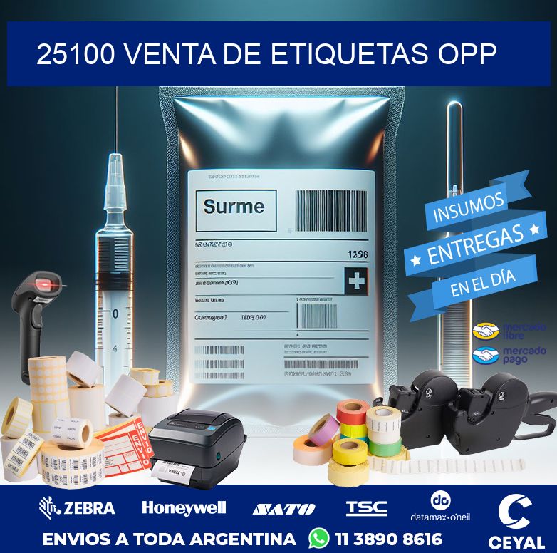 25100 VENTA DE ETIQUETAS OPP