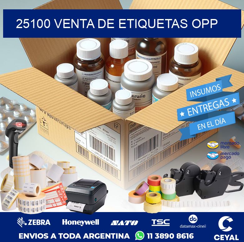 25100 VENTA DE ETIQUETAS OPP