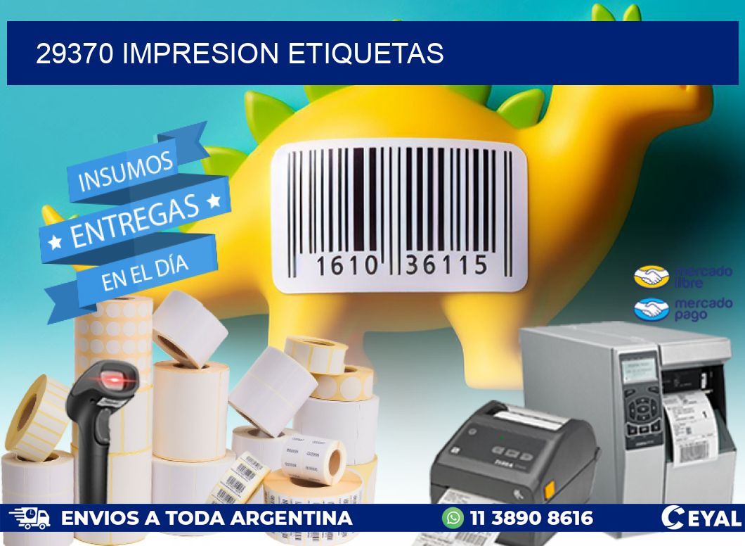 29370 IMPRESION ETIQUETAS
