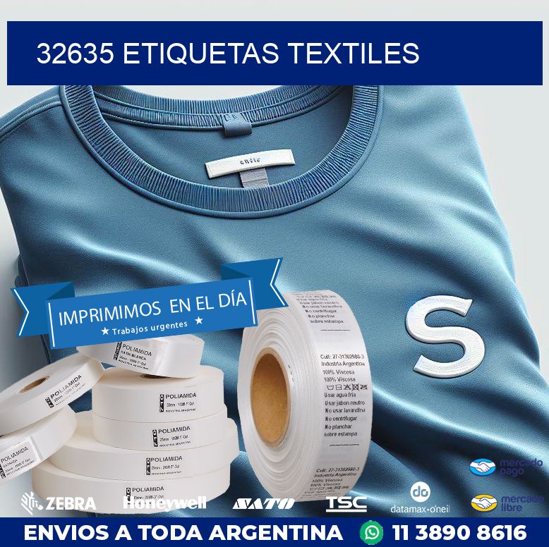 32635 ETIQUETAS TEXTILES