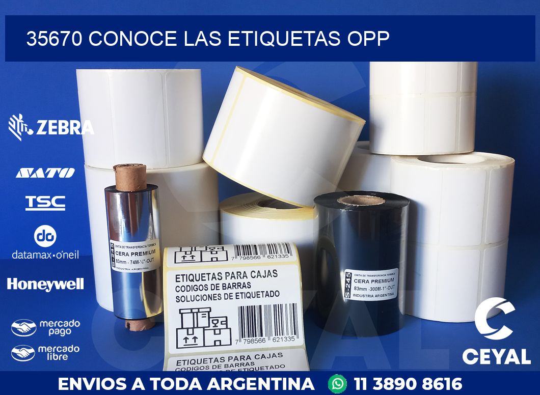 35670 CONOCE LAS ETIQUETAS OPP