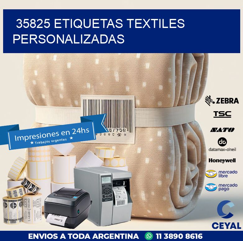 35825 ETIQUETAS TEXTILES PERSONALIZADAS
