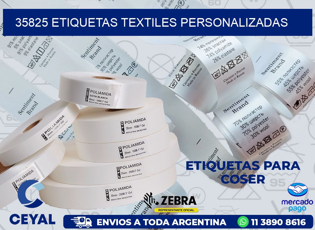 35825 ETIQUETAS TEXTILES PERSONALIZADAS