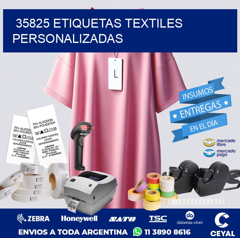 35825 ETIQUETAS TEXTILES PERSONALIZADAS
