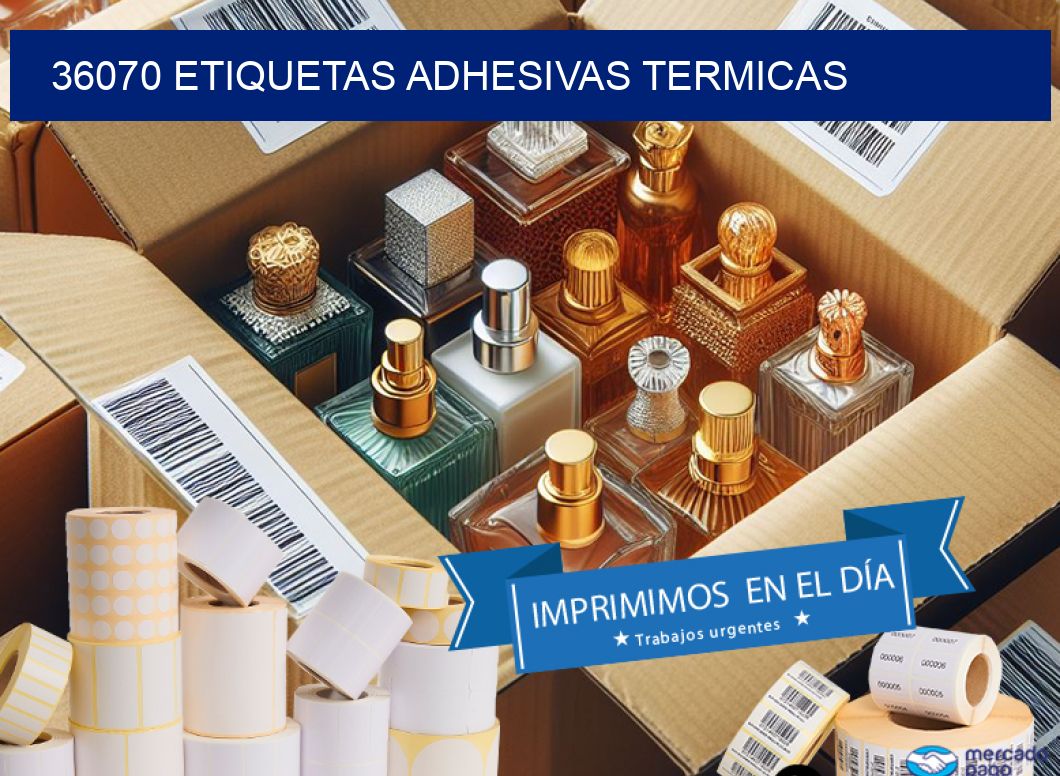 36070 etiquetas adhesivas termicas