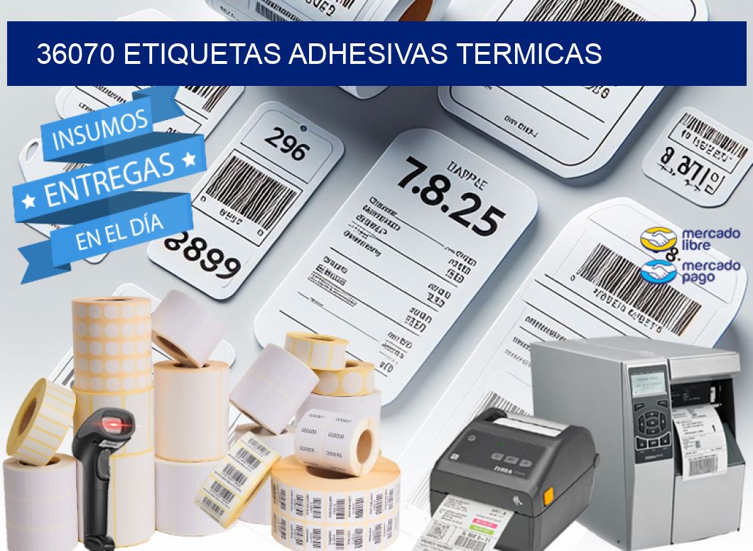 36070 etiquetas adhesivas termicas