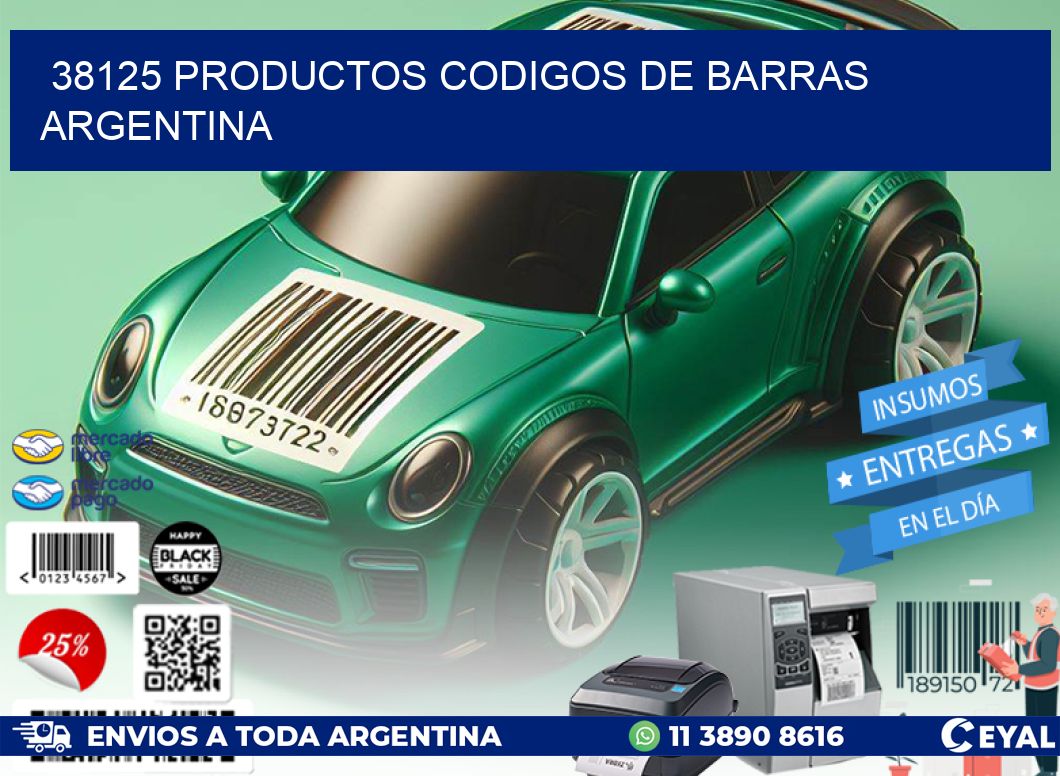 38125 productos codigos de barras argentina