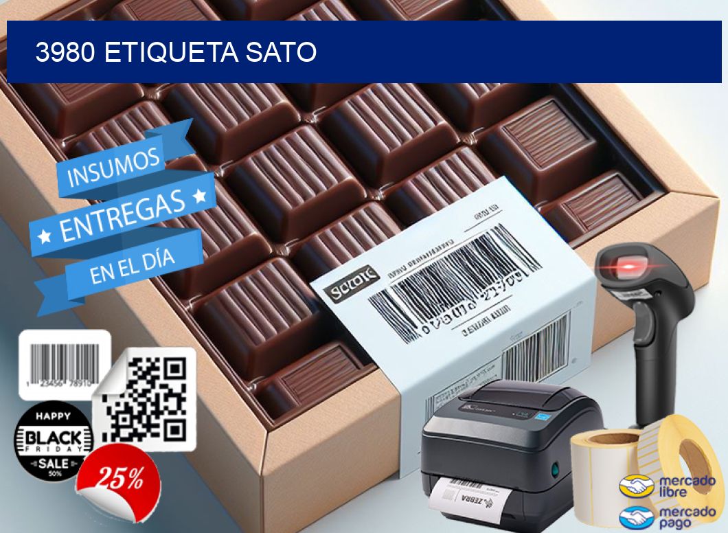 3980 etiqueta sato