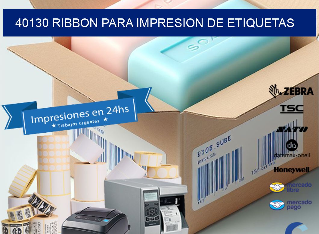 40130 RIBBON PARA IMPRESION DE ETIQUETAS