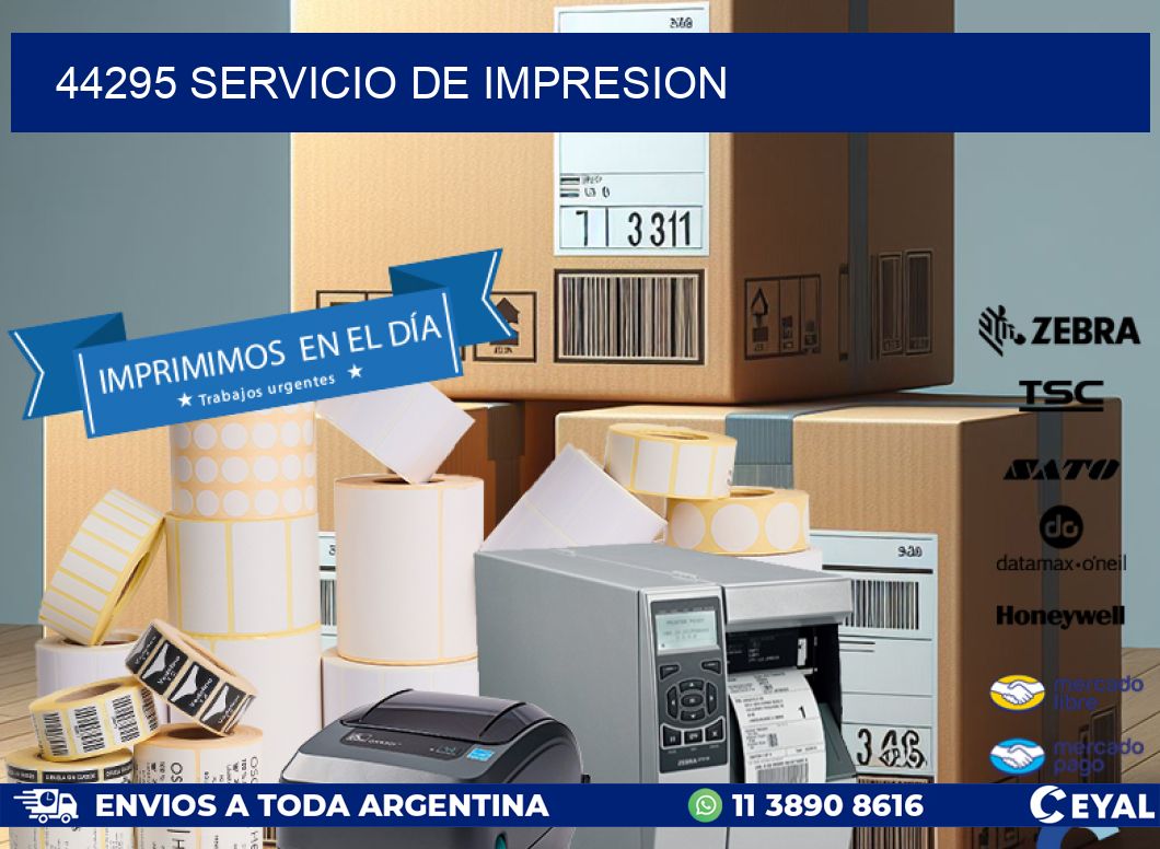 44295 servicio de impresion