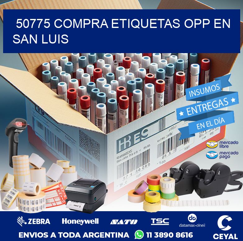 50775 COMPRA ETIQUETAS OPP EN SAN LUIS