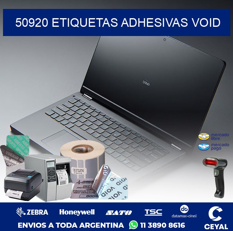 50920 ETIQUETAS ADHESIVAS VOID