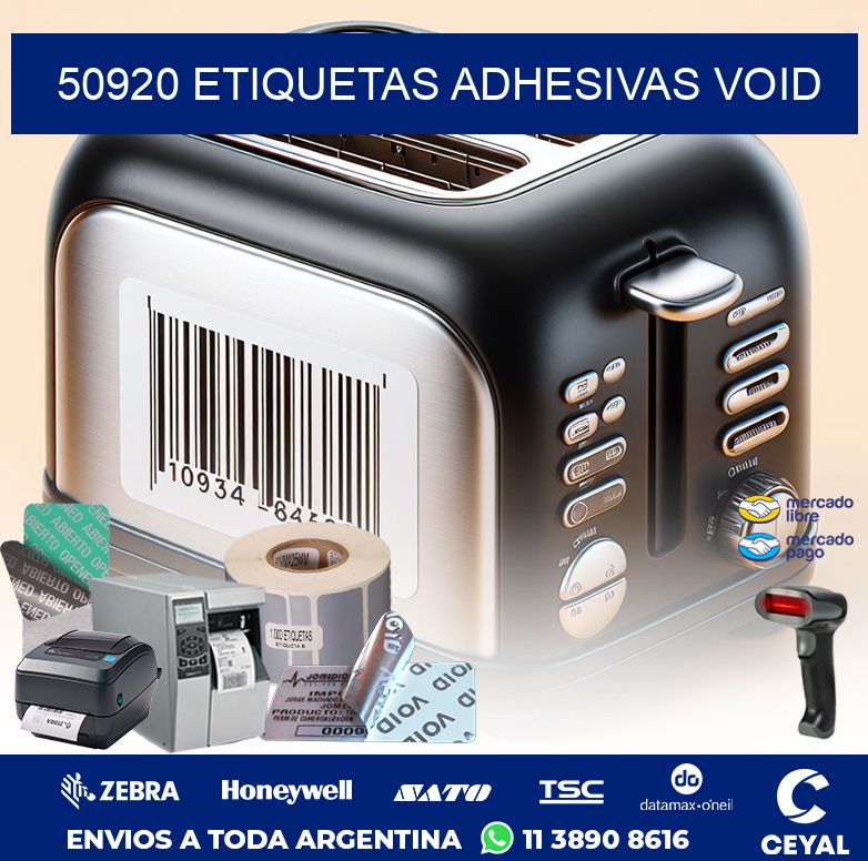 50920 ETIQUETAS ADHESIVAS VOID