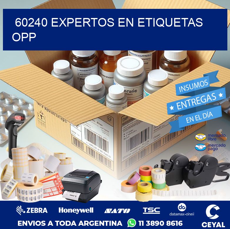 60240 EXPERTOS EN ETIQUETAS OPP