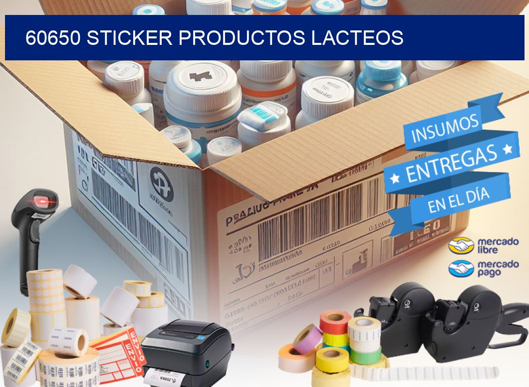 60650 STICKER PRODUCTOS LACTEOS