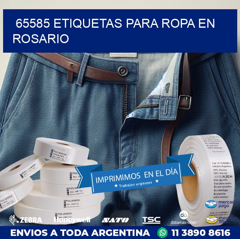65585 ETIQUETAS PARA ROPA EN ROSARIO