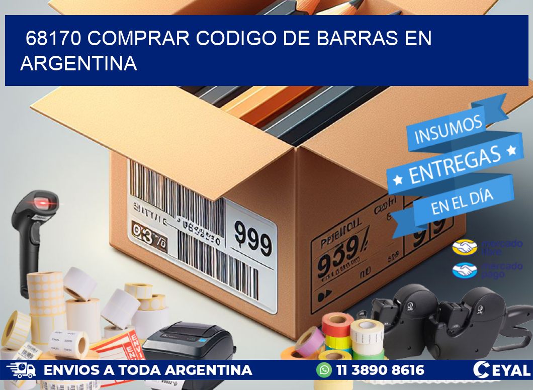 68170 Comprar Codigo de Barras en Argentina