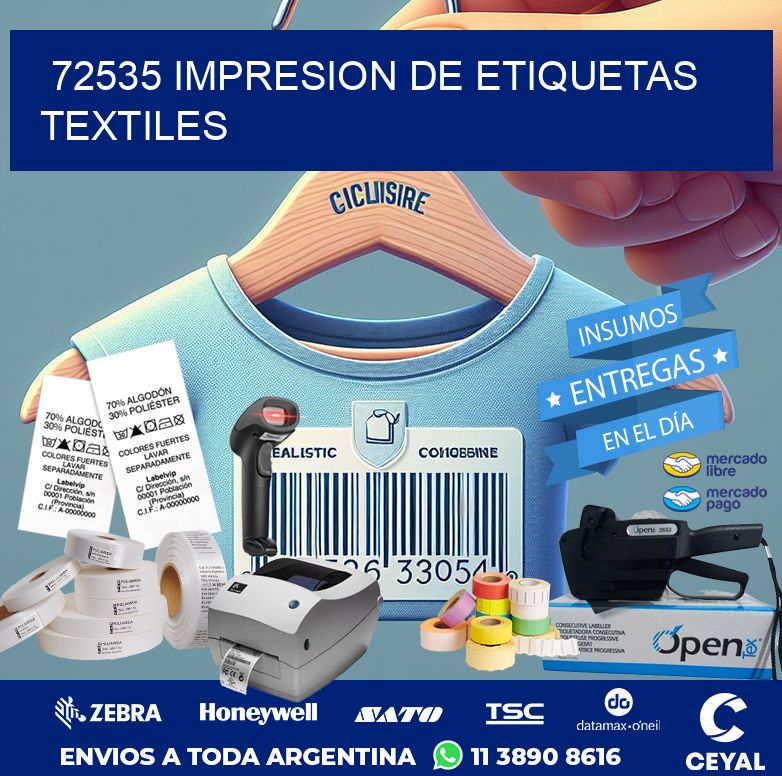 72535 IMPRESION DE ETIQUETAS TEXTILES