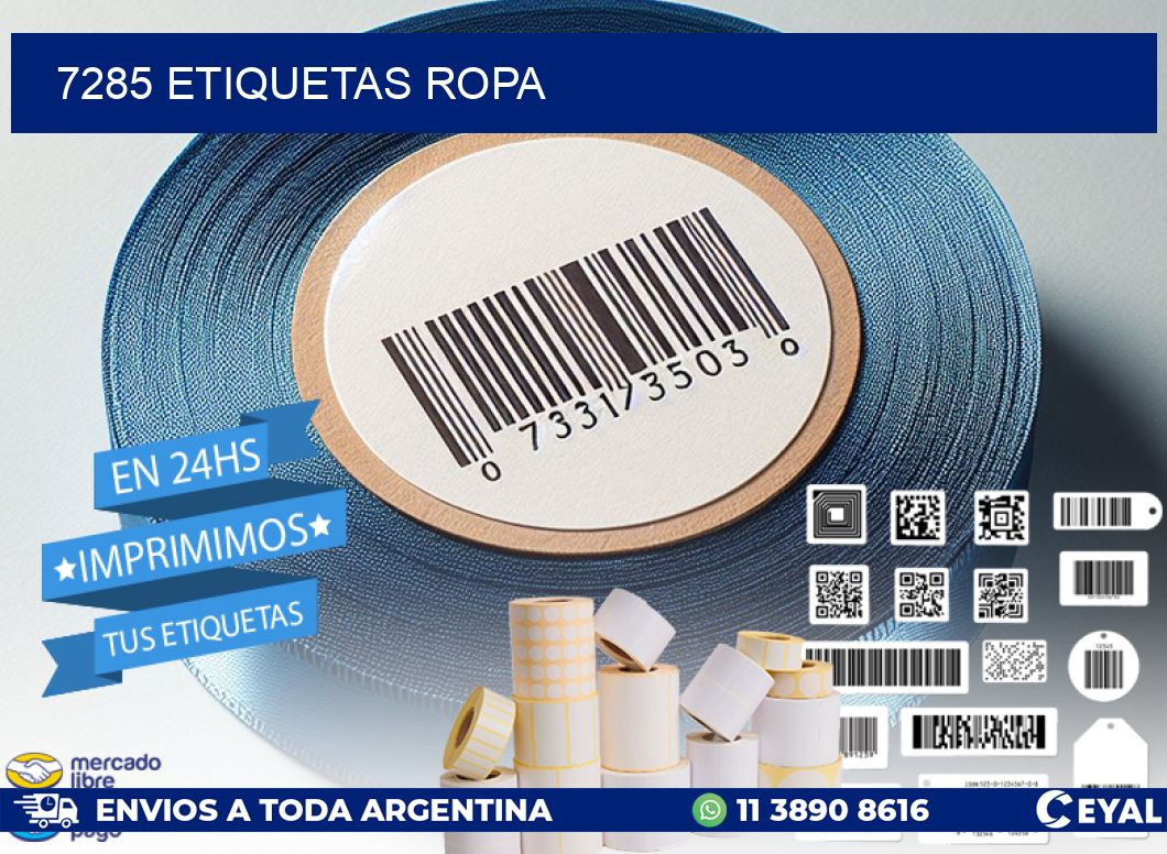 7285 ETIQUETAS ROPA