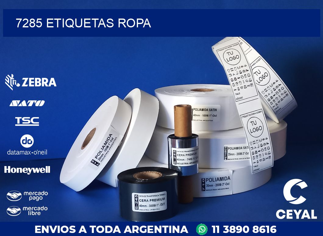 7285 ETIQUETAS ROPA