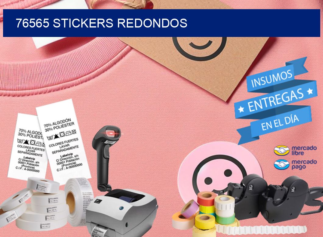 76565 STICKERS REDONDOS