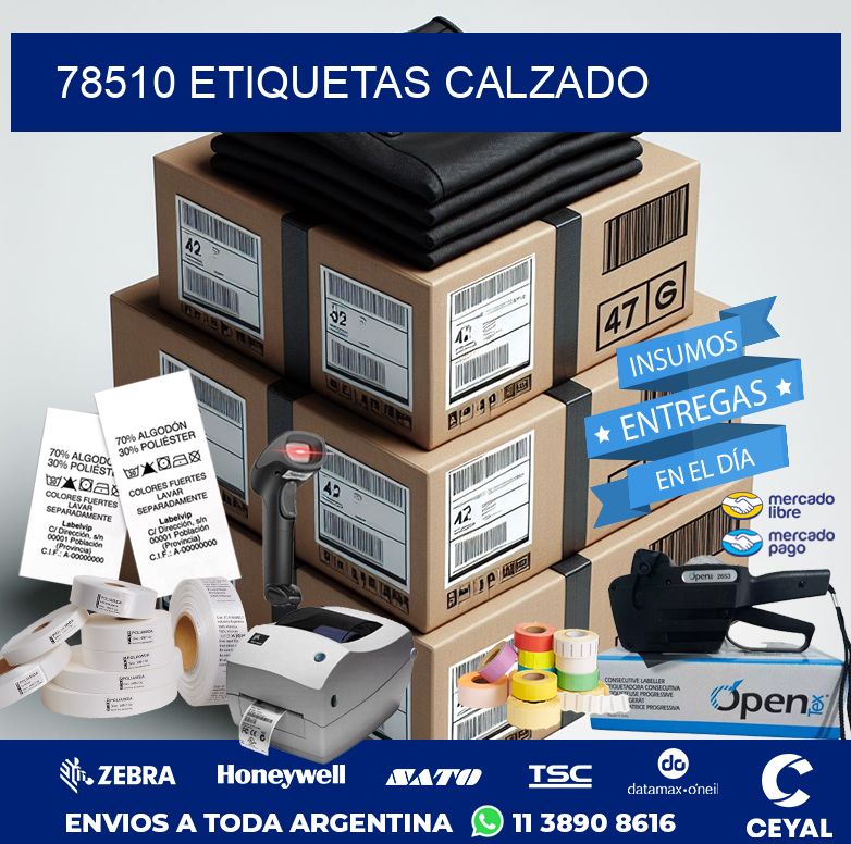 78510 ETIQUETAS CALZADO