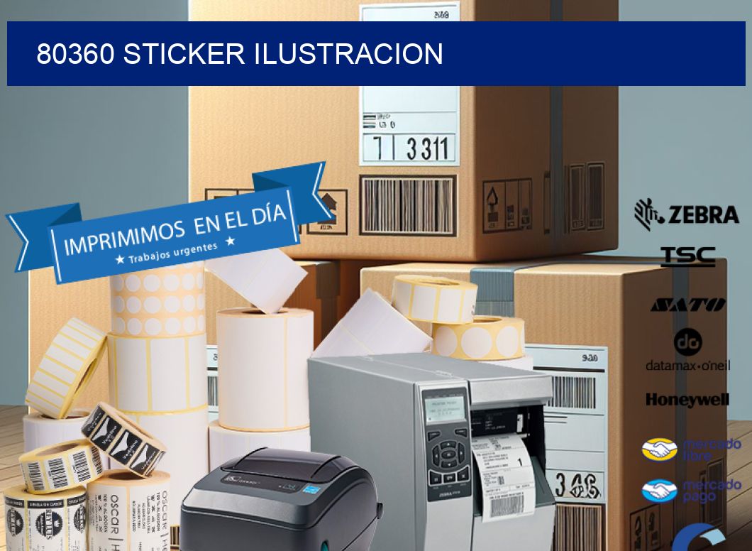 80360 STICKER ILUSTRACION