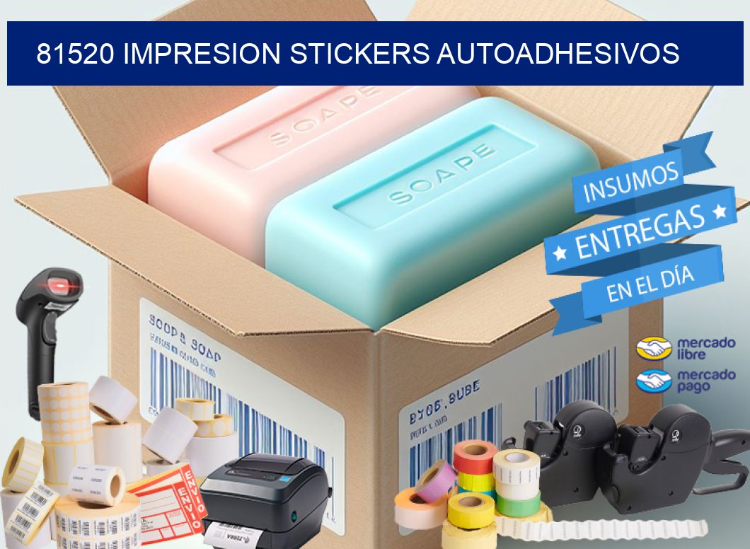 81520 Impresion stickers autoadhesivos