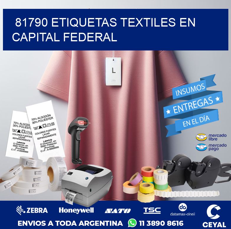 81790 ETIQUETAS TEXTILES EN CAPITAL FEDERAL