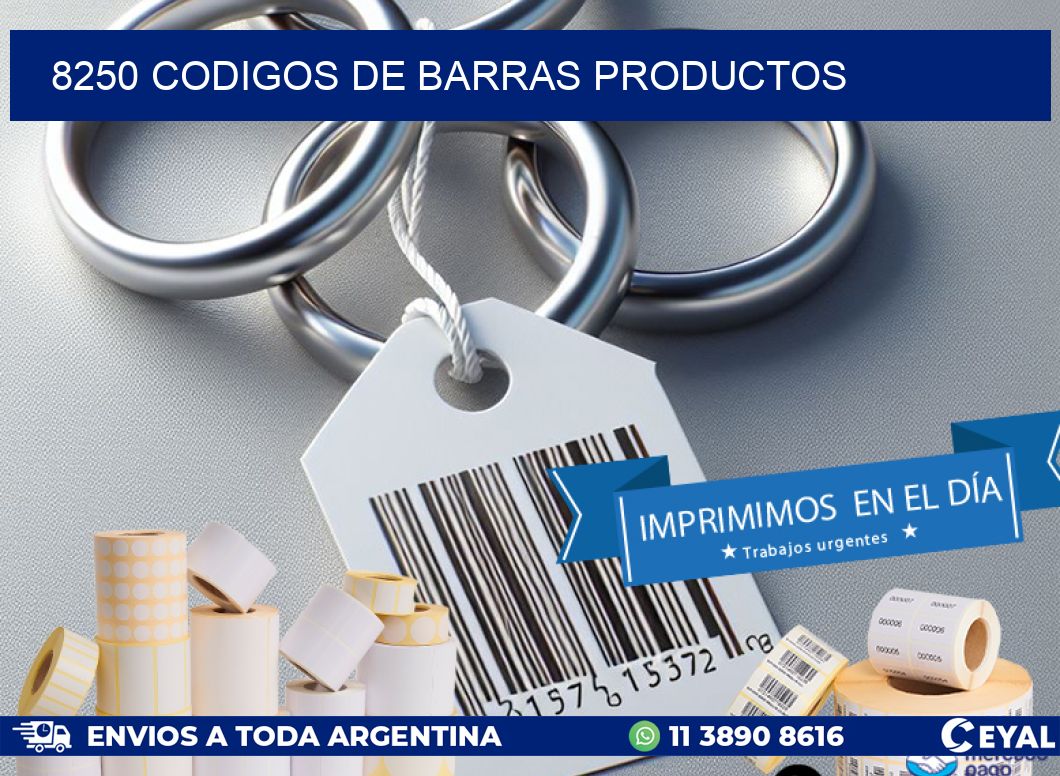 8250 codigos de barras productos