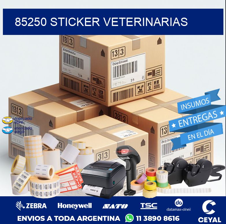 85250 STICKER VETERINARIAS
