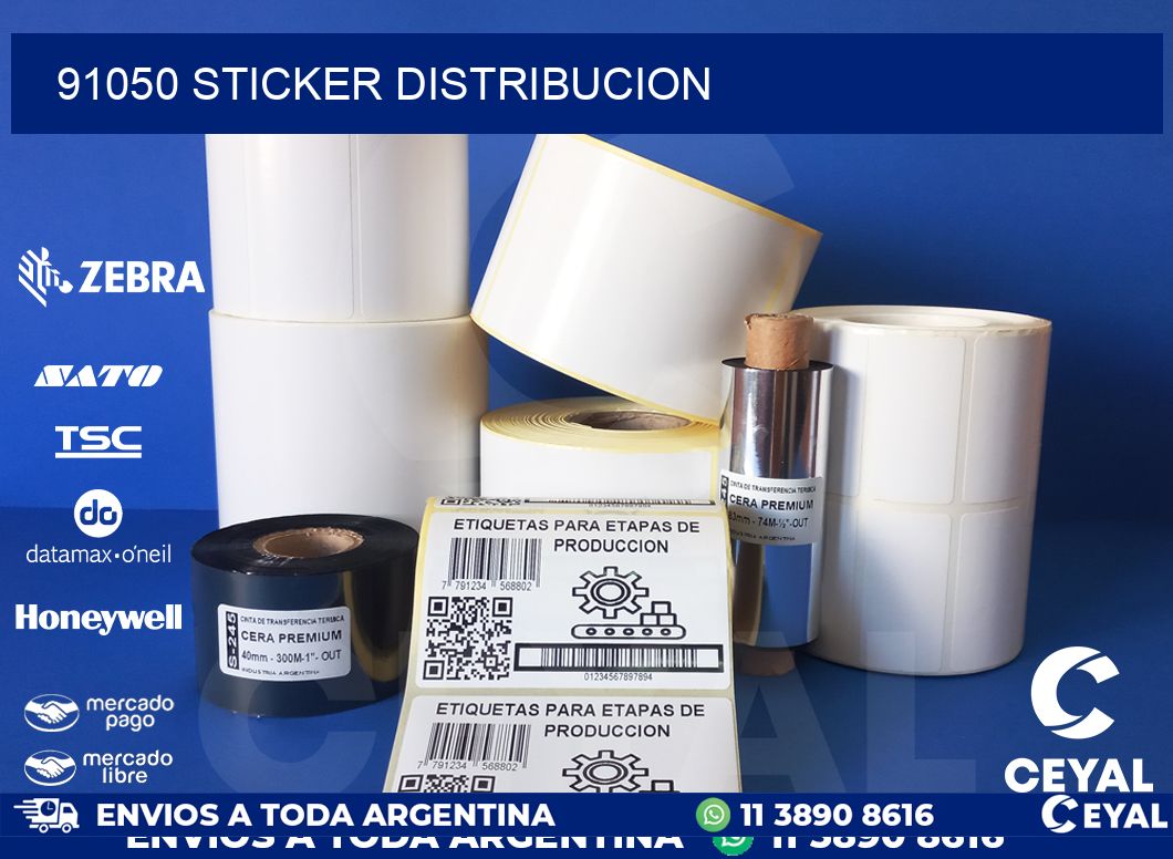 91050 STICKER DISTRIBUCION