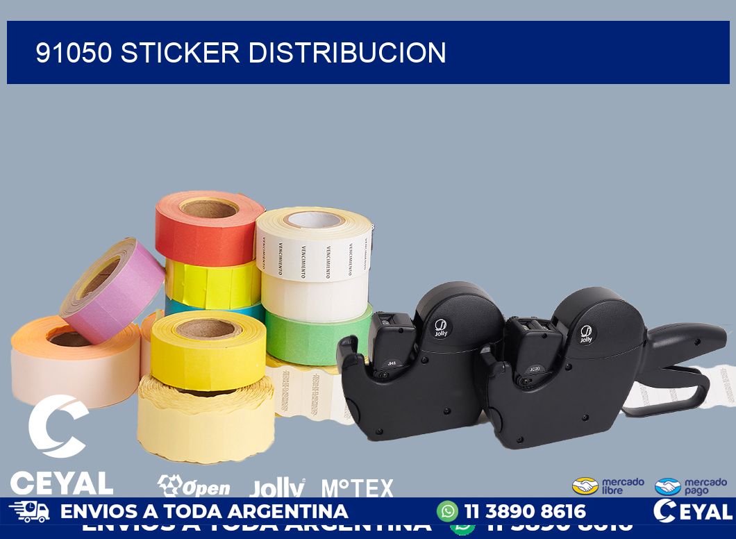 91050 STICKER DISTRIBUCION