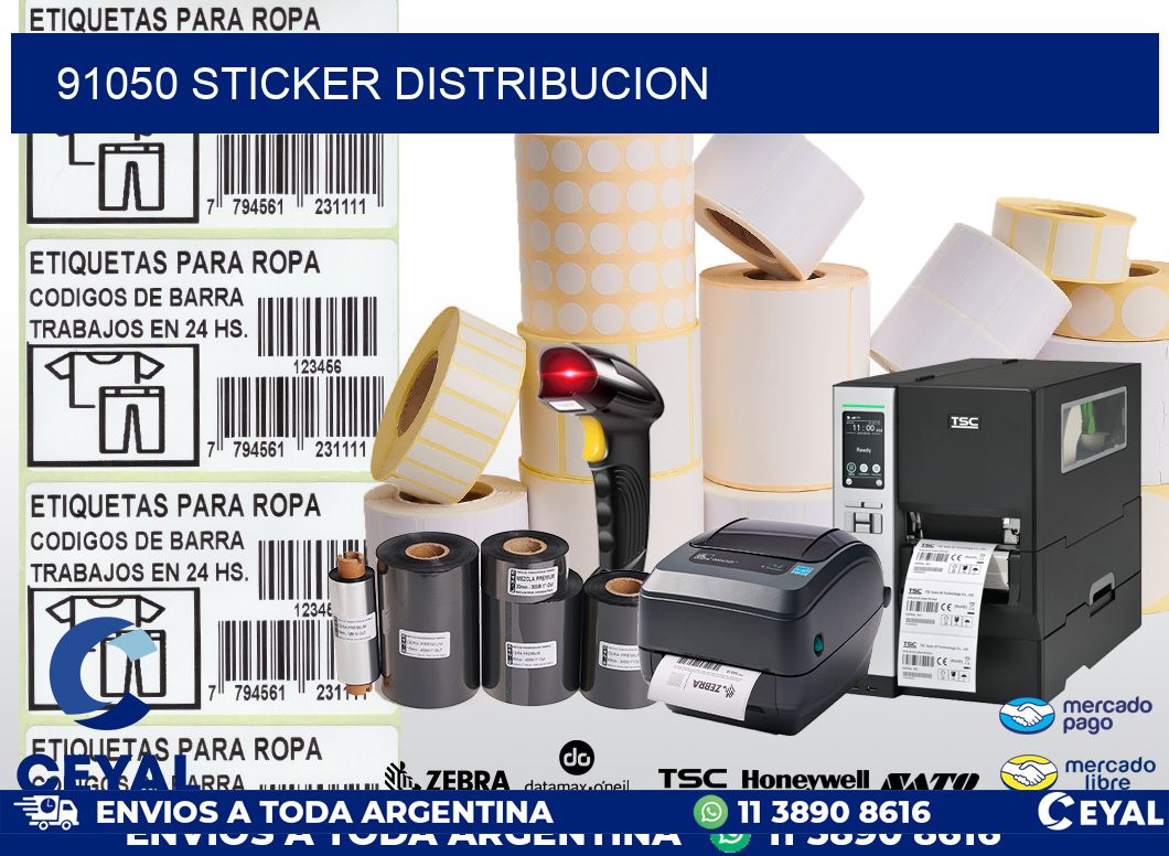 91050 STICKER DISTRIBUCION