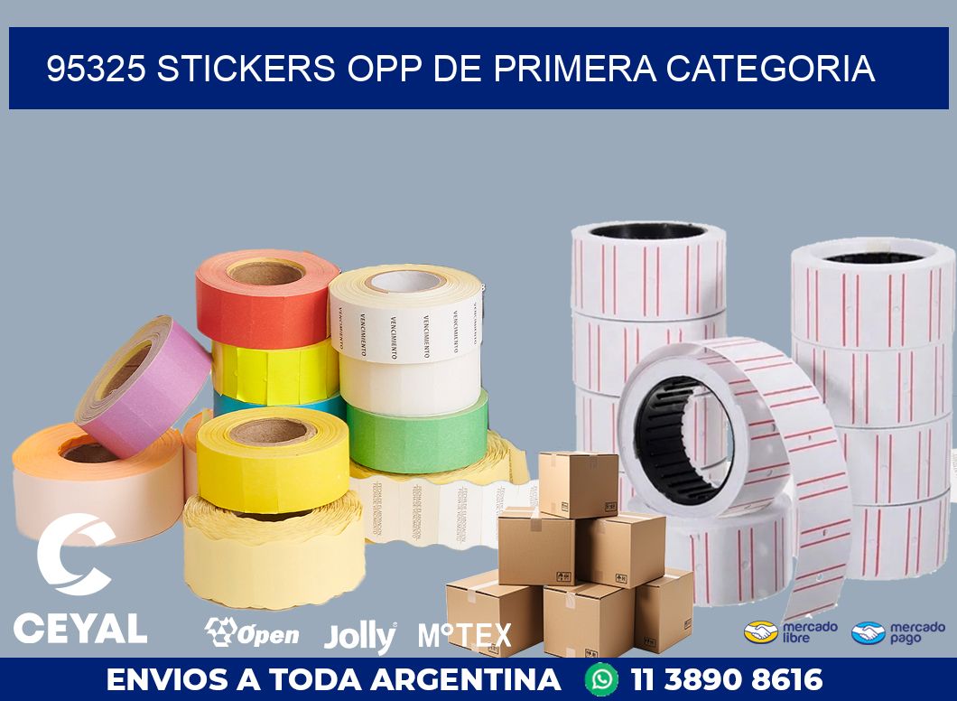95325 STICKERS OPP DE PRIMERA CATEGORIA