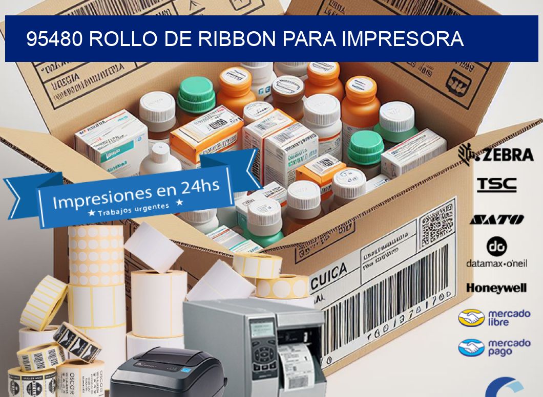 95480 ROLLO DE RIBBON PARA IMPRESORA