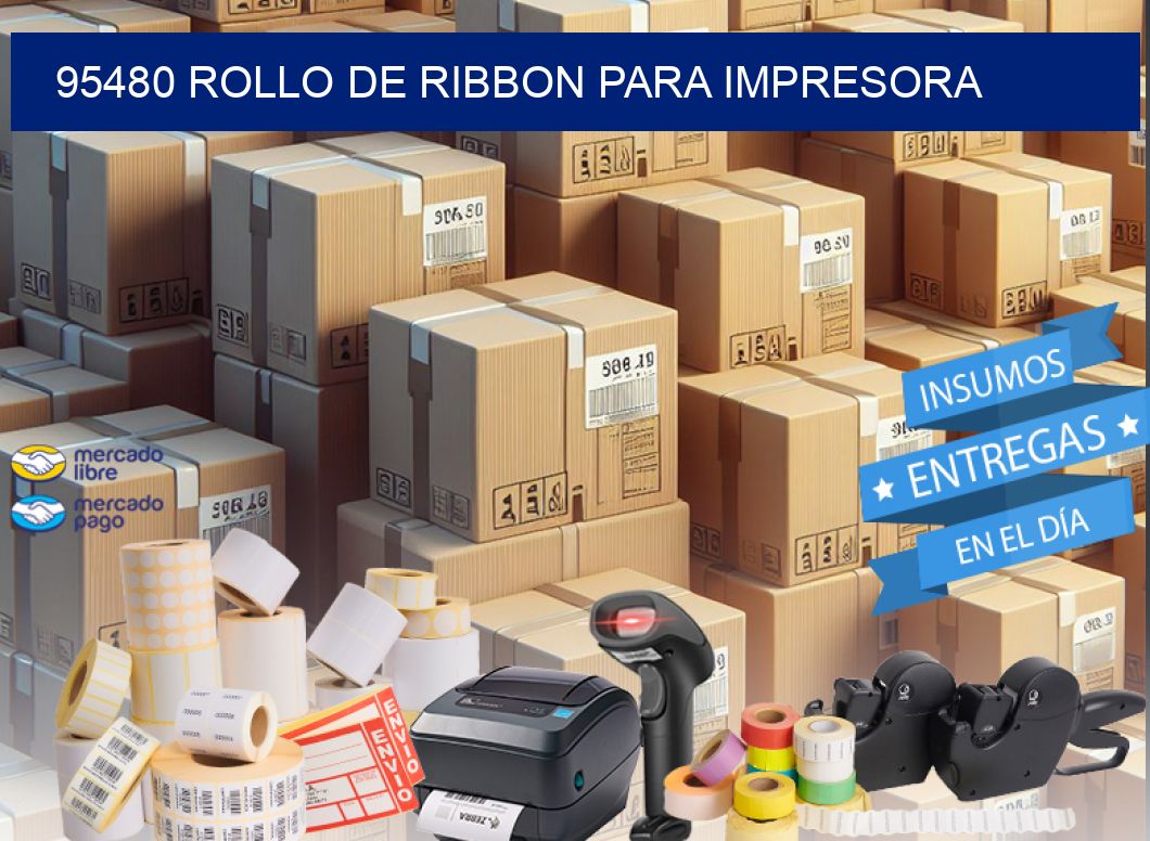 95480 ROLLO DE RIBBON PARA IMPRESORA