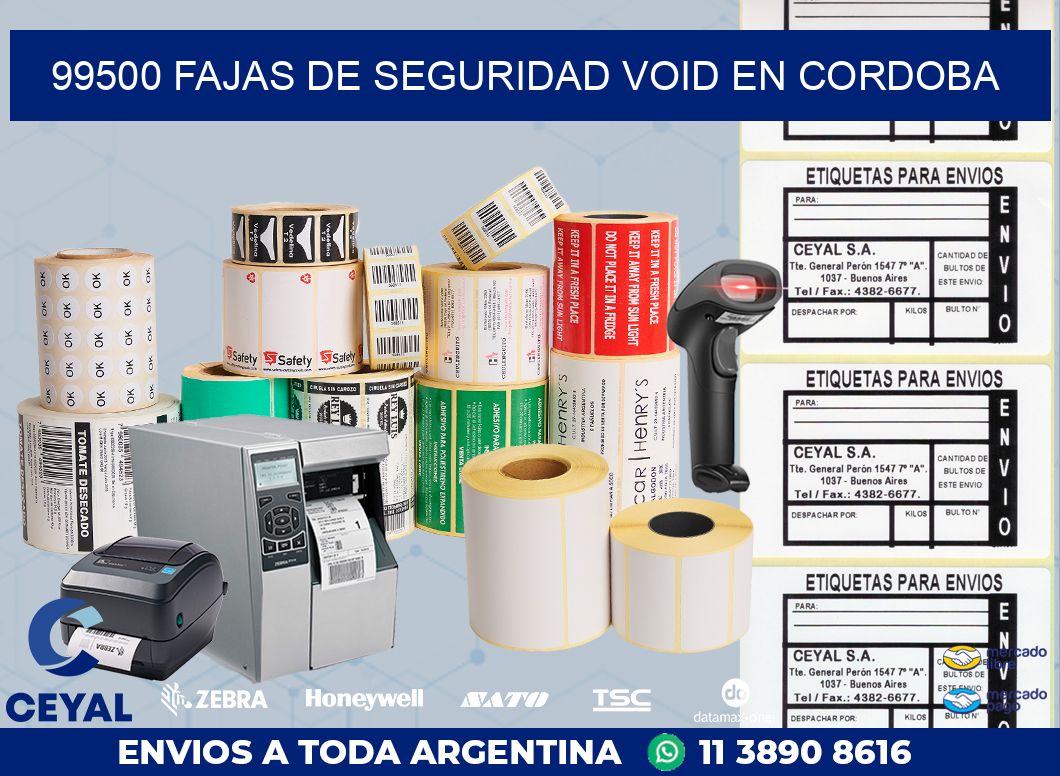 99500 FAJAS DE SEGURIDAD VOID EN CORDOBA