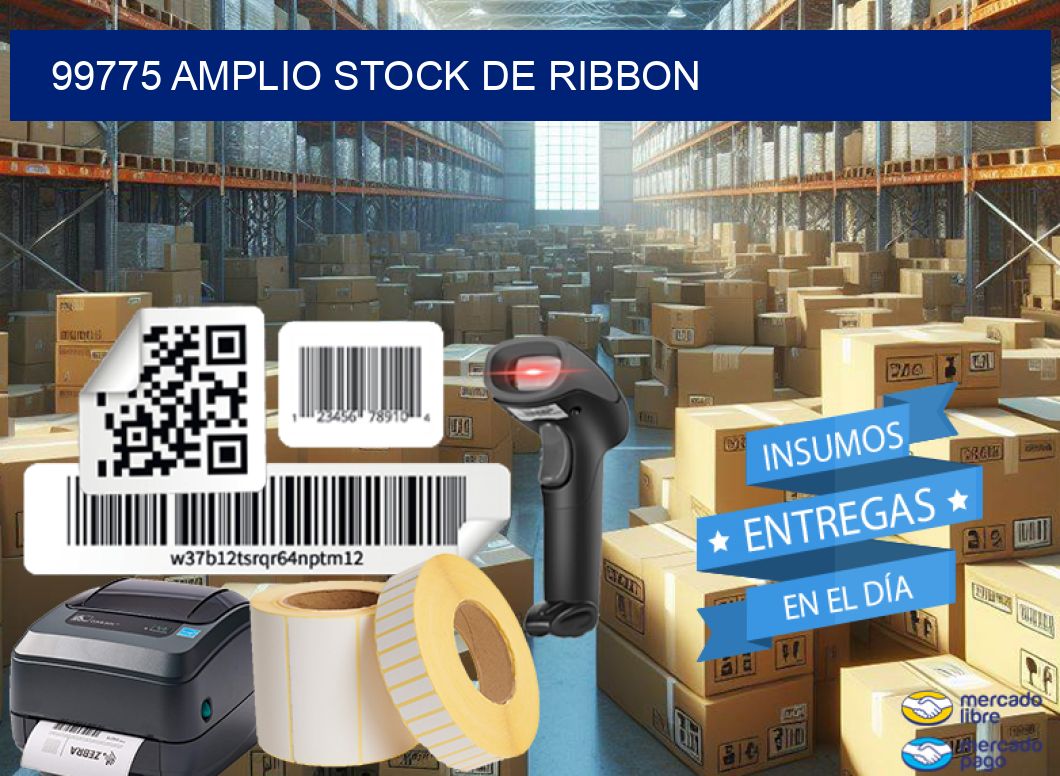 99775 AMPLIO STOCK DE RIBBON