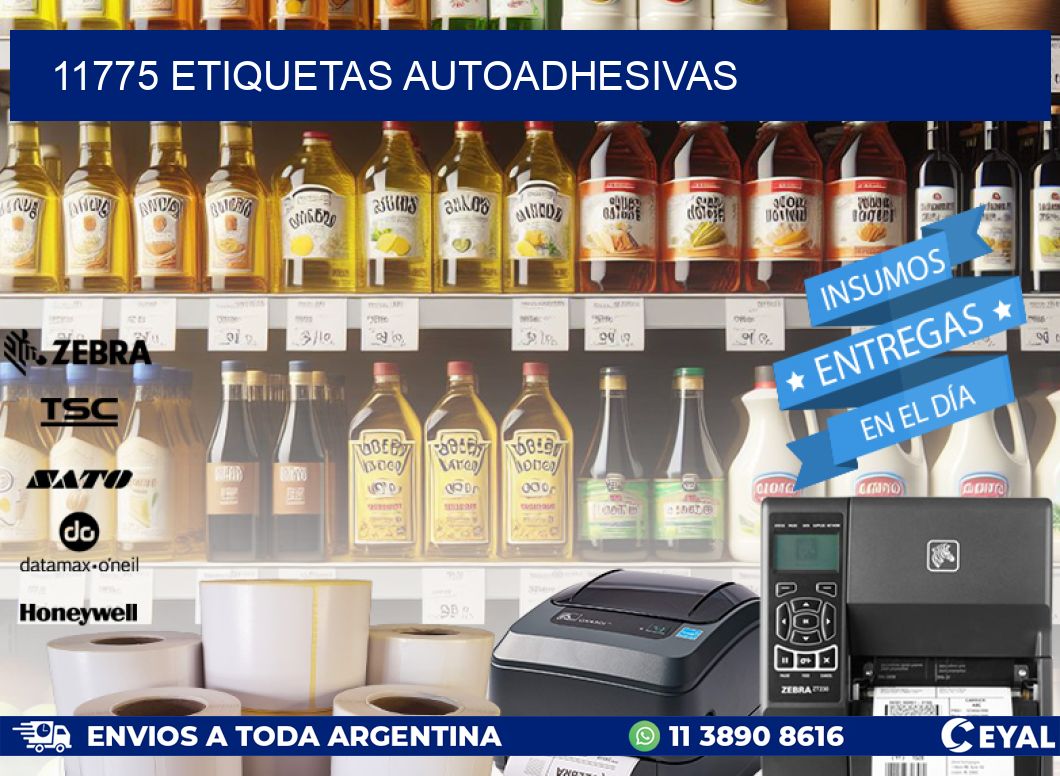 11775 ETIQUETAS AUTOADHESIVAS