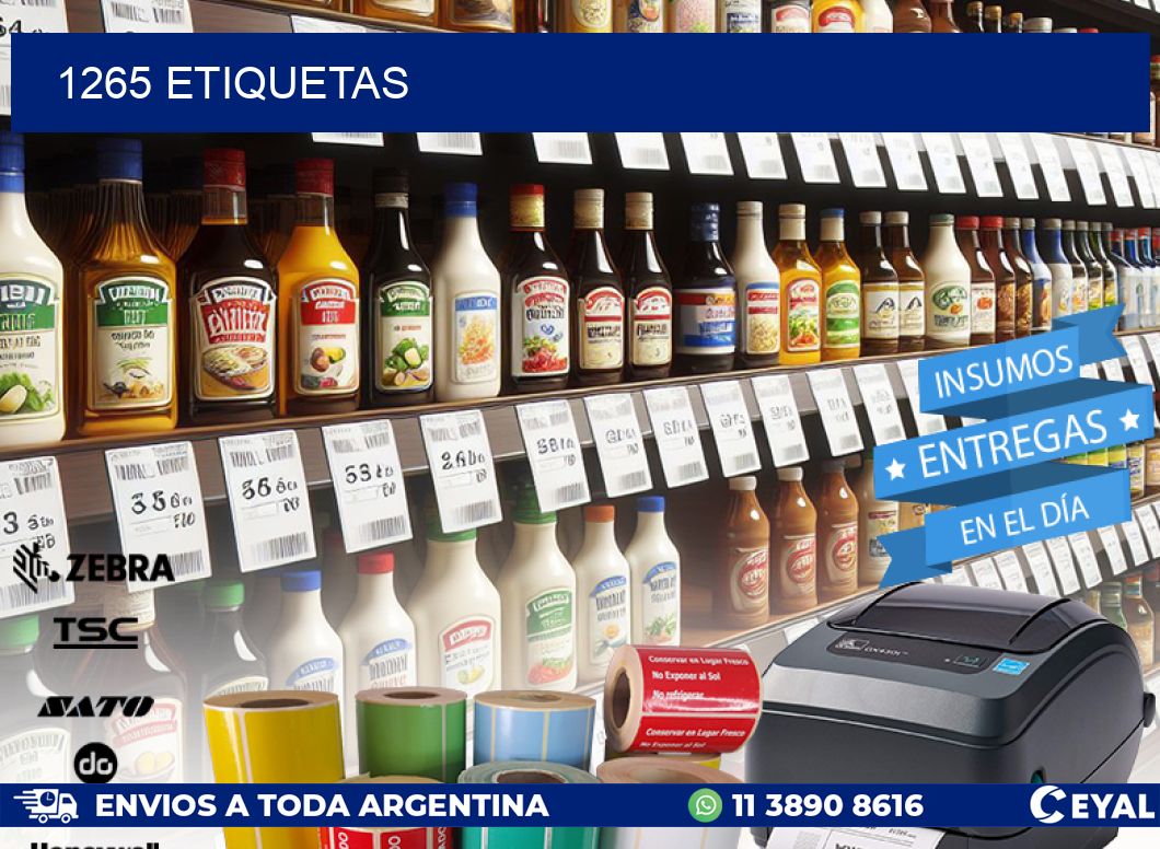 1265 ETIQUETAS
