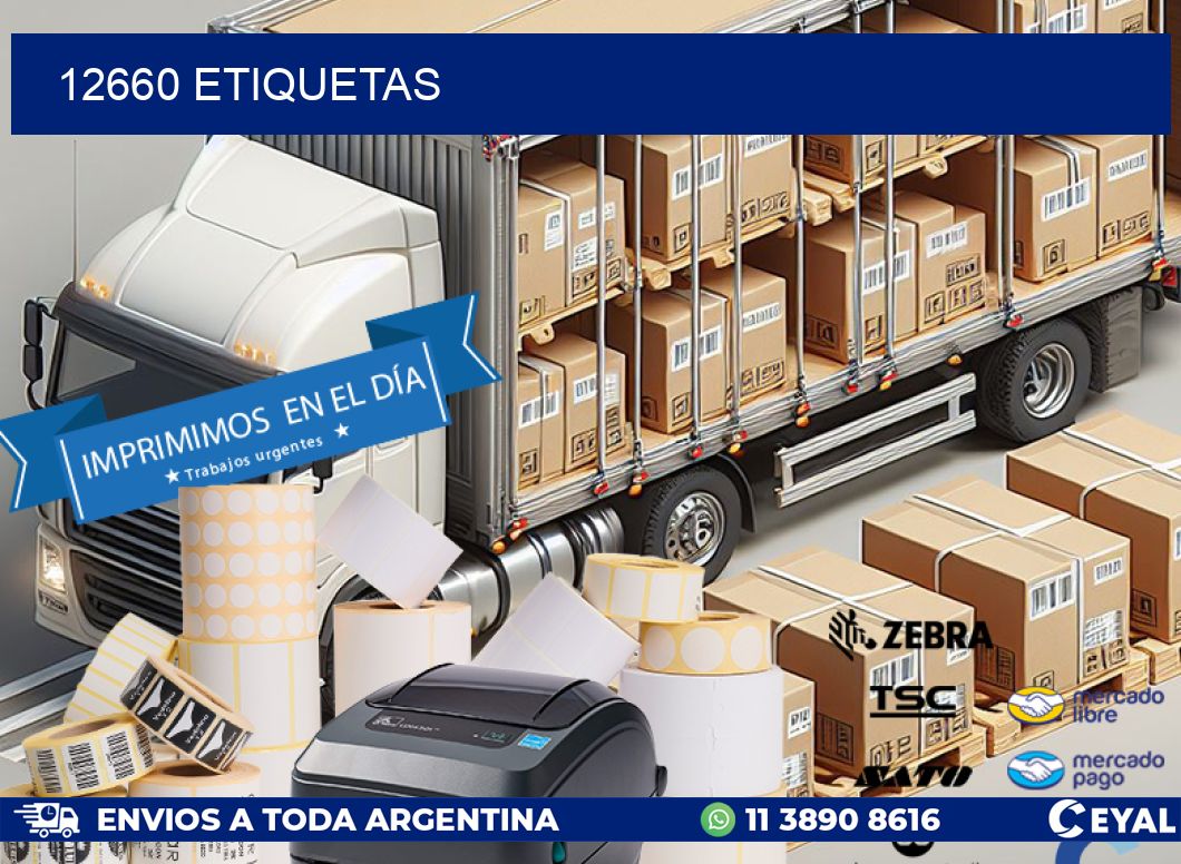 12660 ETIQUETAS