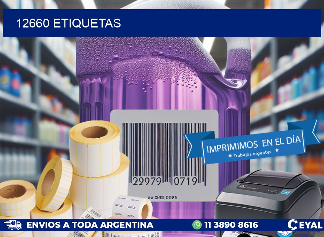 12660 ETIQUETAS