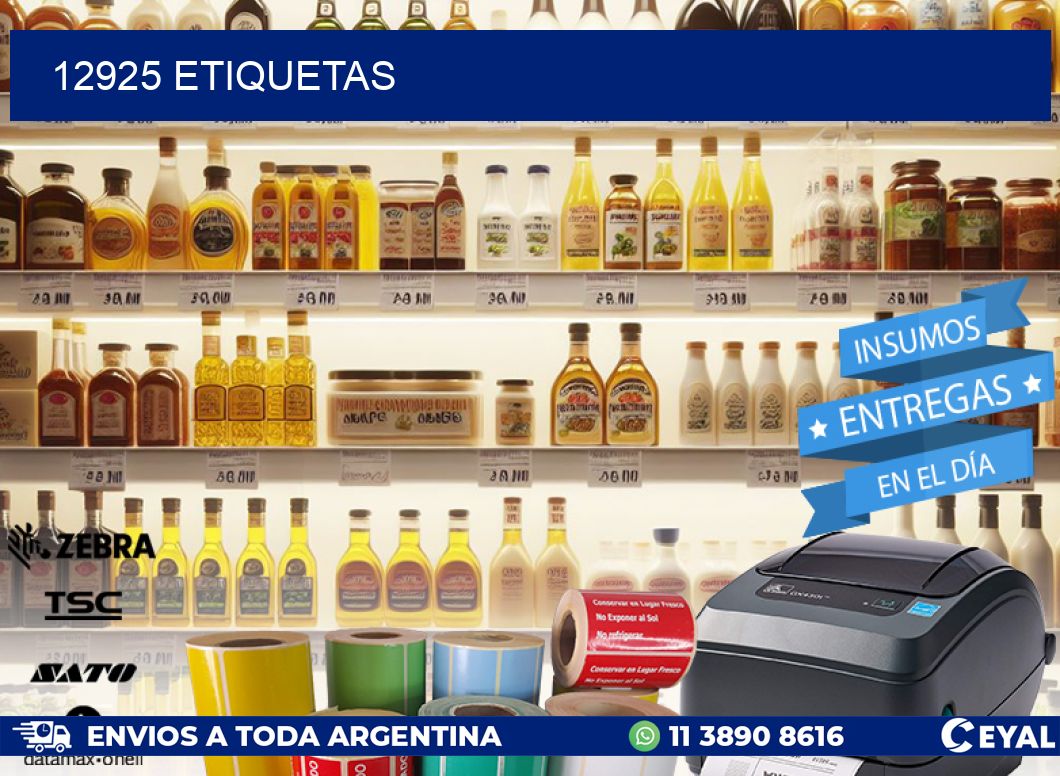 12925 ETIQUETAS