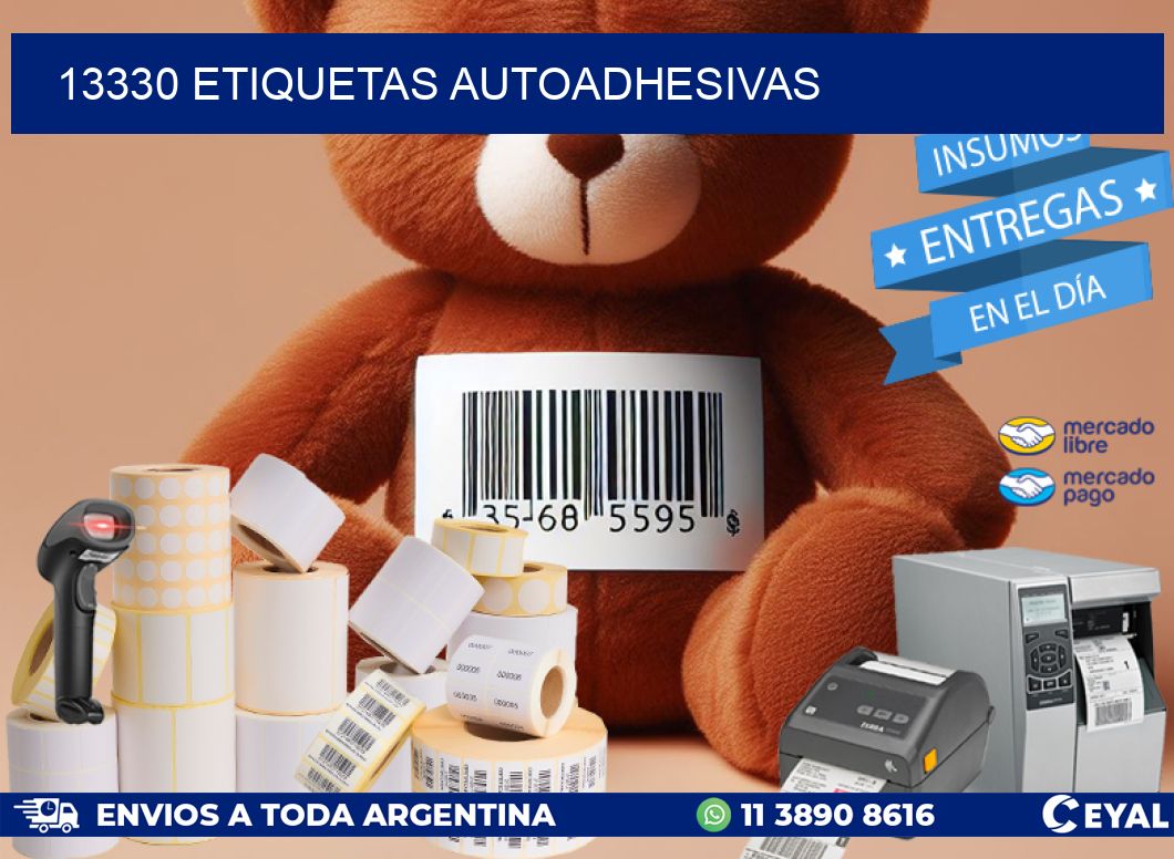 13330 ETIQUETAS AUTOADHESIVAS