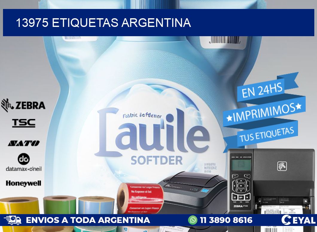 13975 ETIQUETAS ARGENTINA