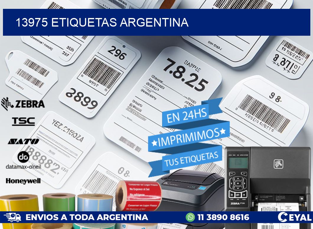 13975 ETIQUETAS ARGENTINA