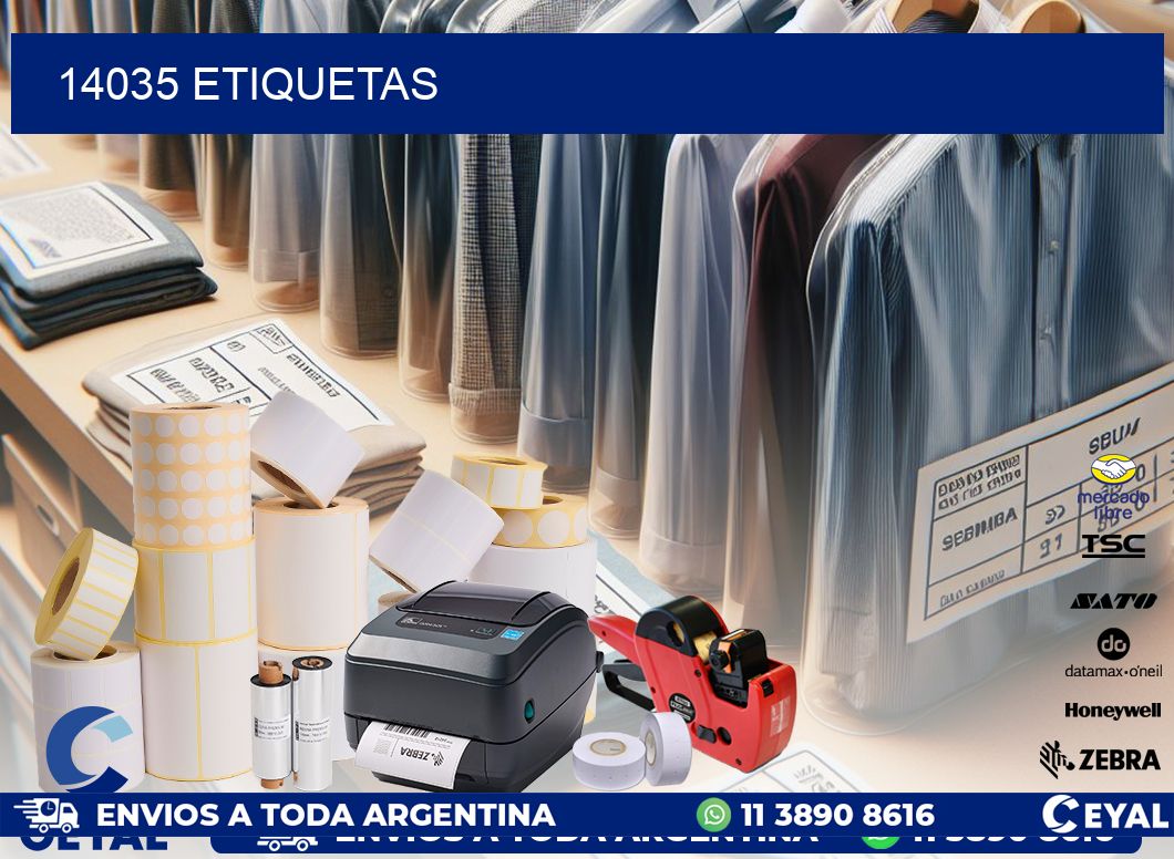 14035 ETIQUETAS